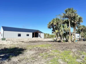Greenridge Ranch in Martin County - Framing and Siding