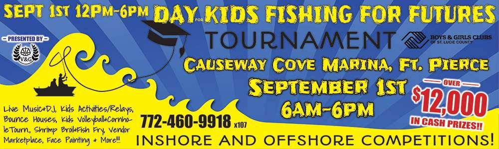 Fishing Tournament Sponsors Available