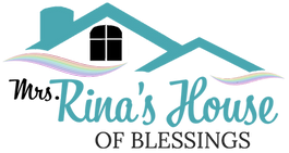 Mrs. Rinas House Logo on a white background