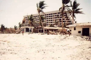Before Hurricane restoration
