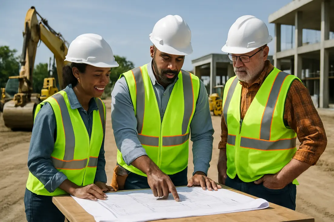 Sustainable construction planning process managed by TRM Construction Management in Florida